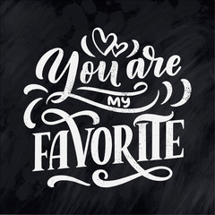 Birthday lettering in retro style. Anniversary invitation card. Vintage invitation template for celebration design. Funny quote