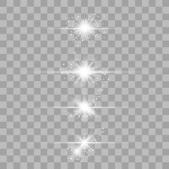 Optical lens flare light 