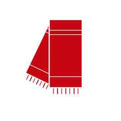 Winter Scarf outline icon