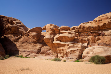 Wadi Rum Jordan Desert Arc 
