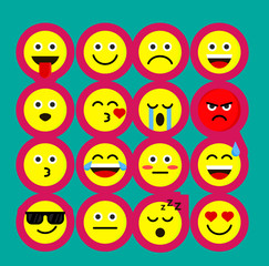 Fototapeta premium smile icon