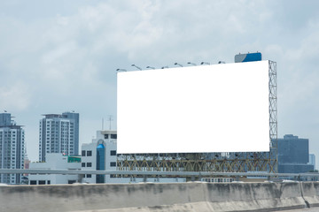 Obraz premium Blank billboard for advertisement.