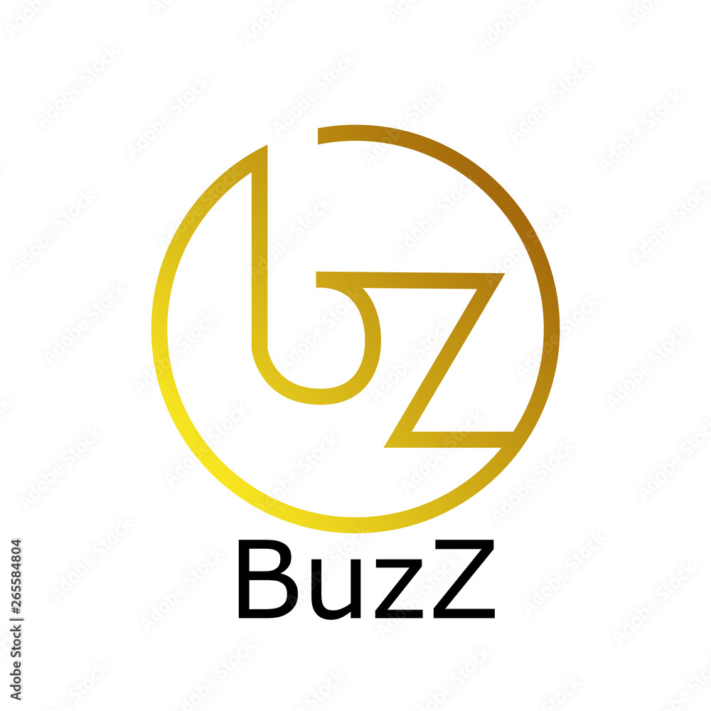 Sticker buzz logo icon