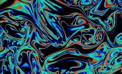 Obraz premium Magic space texture, pattern, looks like colorful smoke with beautiful little stars