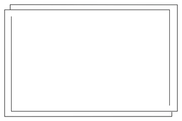 frame Icon isolated vector