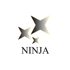 ninja star logo icon