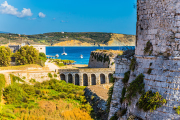 Shallow sea coast suitable for swimming