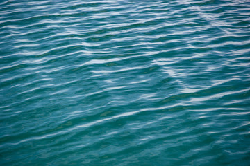Ripples On Blue Water Surface