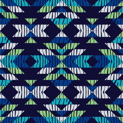 Ethnic boho seamless pattern. Texture with Zebra stripes. Patchwork texture. Weaving. Traditional ornament. Tribal pattern. Folk motif. Can be used for wallpaper, textile, invitation card, wrapping, w