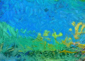 Abstract painting art for sale. Stock. Hand drawn on canvas. Multi color artistic background. Pattern for design handmade printed production. Art print for canvas or poster. Unusual modern texture.