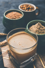 Sattu sharbat is a cooling sweet drink made in summer with roasted black chickpea flour, barley,...