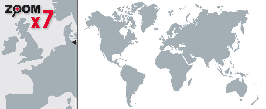 CARTE DU MONDE SIMPLIFI&Eacute;E_lignes droites