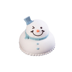 cake or christmas cakes on a background.