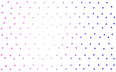 Light Pink, Blue vector  polygonal background.
