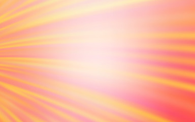 Light Orange vector backdrop with curved lines.