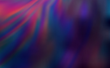 Fototapeta premium Dark Purple vector blurred template.