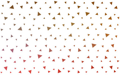 Light Red, Yellow vector  abstract polygonal pattern.