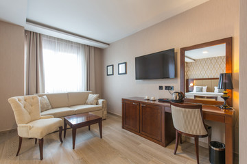 Hotel room interior