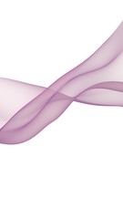 Abstract light red wave. Bright light red ribbon on white background. Abstract red smoke. Light red scarf. Raster air background. 3D illustration