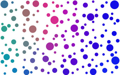 Light Blue, Red vector  background with spots.
