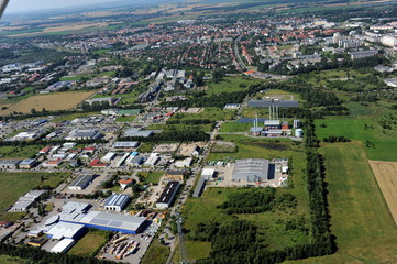 Greifswald, Gewerbegebiet Helmshäger Berg 2014