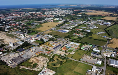 Greifswald, Gewerbegebiet Helmshäger Berg 2014