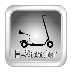 E-Scooter Button - 3D illustration