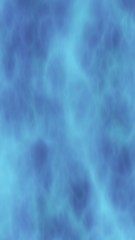 Background of abstract white color smoke isolated on blue color background. The wall of white fog. 3D illustration