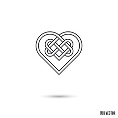 Celtic lovers knot