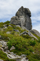 金峰山の五丈石