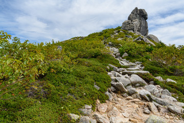金峰山の五丈石
