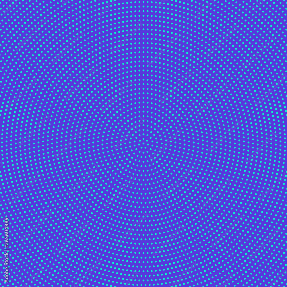 Aufkleber abstract round circle pattern background - blue vector graphic design