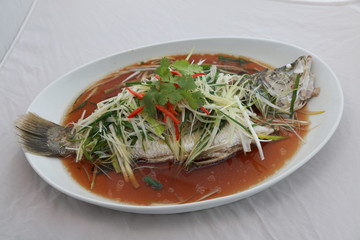 Steamed fish sauce
