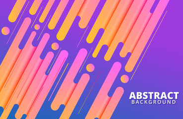 Abstract geometric background. Dynamic shapes composition. Background template for banner, web, landing page, cover, promotion, print, poster, greeting card. Cool gradients.