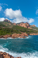 Obraz premium Massif de l Ésterel bei Antheor