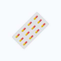 Pills Blister Pack Vector Icon