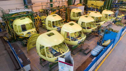 Helicopter aviation plant making process