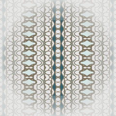 Seamless geometric floral pattern, fabric repeating texture. Vector retro seamless pattern. Ideal for printing on fabric or paper