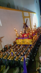 Cristo, en la  Semana Santa de Alhaurín de la Torre