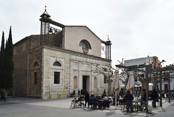 Eglise Santa Maria de Roses, Espagne, Catalogne