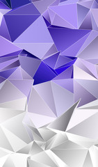 Abstract Low-Poly background. triangulated texture. Design 3d. Polygonal geometrical pattern. Triangular modern style