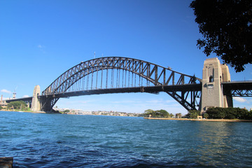 Sydney Harbour Bridge Blue Sky