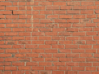 古い赤レンガのテクスチュア