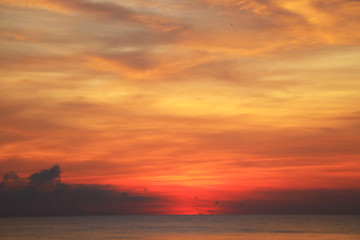 colorful sky in the morning