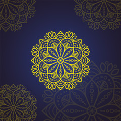 islamic Flower Mandala. Vintage decorative elements. Oriental pattern, vector illustration. Islam, Arabic, Indian, moroccan,spain, turkish, pakistan, mystic, ottoman motifs. Coloring book page. can us