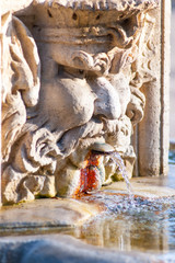 Fototapeta na wymiar Rome fountain