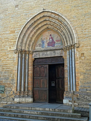 Eglise du couvent des Augustins, Crémieu, Isère, Auvergne-Rhône-Alpes, France