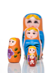 a Russian traditional doll