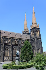 Obraz premium Die Kathedrale von St. Patrick’s in Melbourne