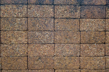 old red brick wall background